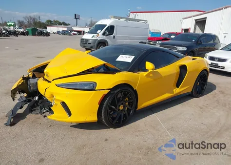 2022 Mclaren Gt Coupe z USA, uszkodzony, nr VIN SBM22GCA3NW001770